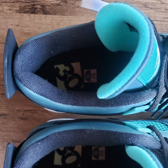 RARE 2014 Nike Air Jordan 4 Retro 'Teal' (30th Anniversary Edition) - Picture 5 of 8